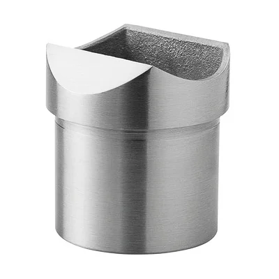 QRAIL adapter MOD0772 torule 42,4x2mm ja 42,4mm AISI316 harjatud