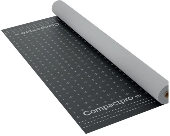 Compactpro 120 - hingav katuse aluskate / tuuletõke 3,0x50m (150m²/rull)