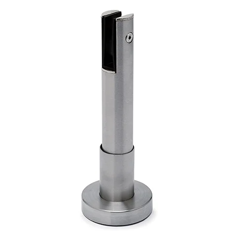 GF tugijalg klaasseinale MOD5506 reguleeritav H 130-160mm klaasile 10mm RST harjatud