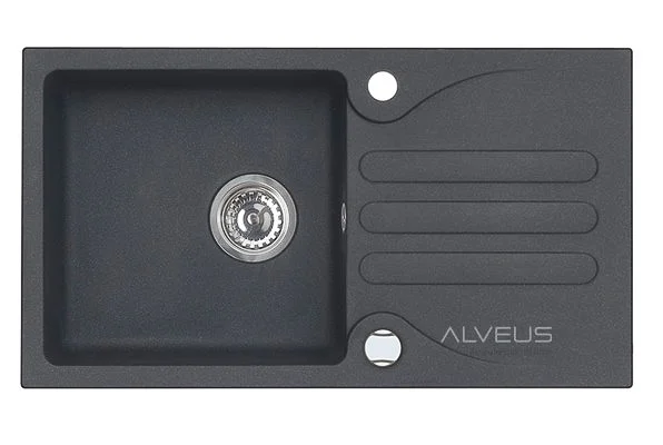 ALVEUS köögivalamu GALAPAGOS 30, 770x430mm, I, graniit, carbon-G91