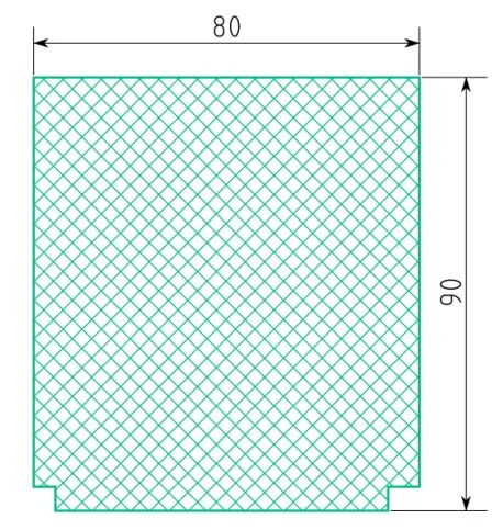 Termoprofiil VST, tapiga paigaldusprofiil 80x90x1180mm