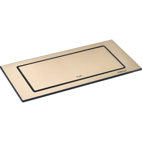 SCH EVOline Backflip pistikupesa, 2xSchuko+1xUSB-C, messing