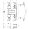 Otlav peithing Invisacta IN230 reguleeritav 3D toon hall lisanduvad katted 4tk