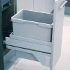 HAILO Euro Cargo S 300 prügikastisüsteem 30L +katteplaat metall, helehall