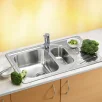 ALVEUS köögivalamu ELEGANT 110, 810x510mm, I, roostevaba teras, satiin