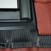 ROTO Katuseakna plekk EDH 074/098 Rx200SB, antratsiit - Lainelistele kivikatustele, eterniit (kõrge profiil) Designo akendele