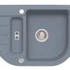 ALVEUS köögivalamu NIAGARA 60, 900x500mm, I, graniit, steel-G04M