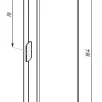 CDA GK50 lukuvastus klaasilt klaasile 8-12mm toon RST harjatud