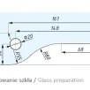 CDA PD10 alumine nurgahing 8-12mm klaasile toon must