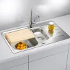 ALVEUS köögivalamu LINE MAXIM 70, 795x505mm, F/S, pööratav, roostevaba teras, satiin