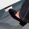 HAILO Kick and go pedaal prügisüsteemi avamiseks, valge