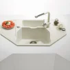 ALVEUS köögivalamu SENSUAL 60, 900x610mm, I, graniit, pearl-G01M