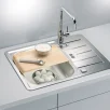ALVEUS köögivalamu LINE MAXIM 60, 620x505mm, F/S, pööratav, roostevaba teras, satiin