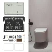 EdPlit peidetud WC-loputusnupp M4