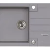 ALVEUS köögivalamu ROCK 130, 780x480mm, I, graniit, steel-G04M