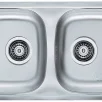 ALVEUS köögivalamu BASIC 160, 780x435mm, I, roostevaba teras, satiin