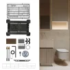 EdPlit peidetud WC-loputusnupp M5