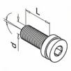 QRAIL polt MOD0900 reguleeritav M8x20mm A20