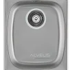 ALVEUS köögivalamu BASIC 10, 380x440mm, I, roostevaba teras, satiin