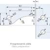 CDA PD40 ülemine kinnitusnurk hingevastus 8-12mm klaasile toon EV1 anodeeritud