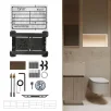 EdPlit peidetud WC-loputusnupp M2 PRO
