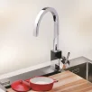 ALVEUS köögisegisti LAGO, kroom