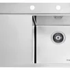 ALVEUS köögivalamu PURE 40 parem, 790x525mm, F/S, roostevaba teras, satiin