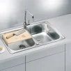 ALVEUS köögivalamu LINE MAXIM 90, 795x505mm, F/S, pööratav, roostevaba teras, satiin
