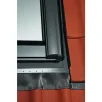 ROTO Katuseakna plekk EDZ 074/118 Rx200SB, antratsiit - Lainelistele kivikatustele Designo akendele
