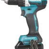 Makita Akutrell 18V, harjadeta, 2x5,0Ah+22min laadija, 54/30Nm