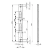 WILKA vasturaud 9308 U24x6x245 RST lukule 1438 L+P/N1