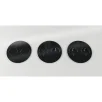 BACHMANN TWIST pistikupesa 2x220V, juhe 2m, must RAL9005 matt