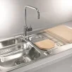 ALVEUS köögivalamu LINE MAXIM 10, 985x505mm, F/S, pööratav, roostevaba teras, satiin