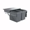 HAILO AS Cargo prügisüsteem 600mm 28L/28L, tumehall L568 x S434 x K370