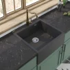 DEANTE köögisegisti TAMIZO, retro, roostevaba teras, messing