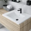 DEANTE vannitoa segisti JASMIN, roostevaba teras, must