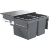 HAILO AS Cargo prügisüsteem 600mm 28L/28L, tumehall L568 x S434 x K370
