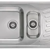ALVEUS köögivalamu ELEGANT 110, 810x510mm, I, roostevaba teras, satiin