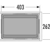 HAILO CARGO SYNCRO prügikastisüsteem 300mm 30L ülaplaadiga, K507,S403,L268, tumehall