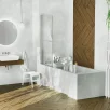 DEANTE vannitoa segisti TEMISTO, seinale kinnitatav, roostevaba teras, kroom
