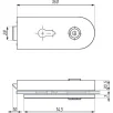 CDA lukukorpus Rondo klaasile 8-12mm Rondo toon RST harjatud