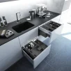 SCH Ninka prügihari+kühvel, tumehall
