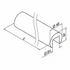 QRAIL käsipuu MOD6925 ümar Ø 42mm lakitud pöök L=2500mm