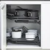 PEKA LEMANS 2 ARENA STYLE nurgakorvsüsteem kpl. parem, 450mm uksele, antratsiit