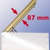 MINKA Trepp-luuk Eurofire Protect EI 45 3osa 114x55 Ruumikõrgusele kuni 275cm U= 0.67 W/m2K