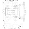 Otlav peithing Invisacta IN300 reguleeritav 3D toon hall lisanduvad katted